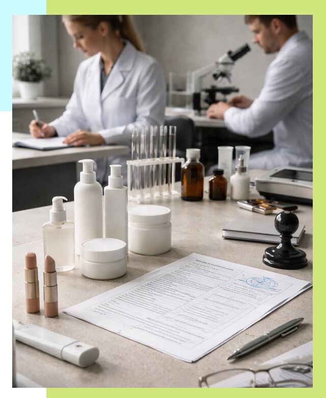 Сертификация косметики в Новокуйбышевске от 20484 р. - Алешин-Нвб