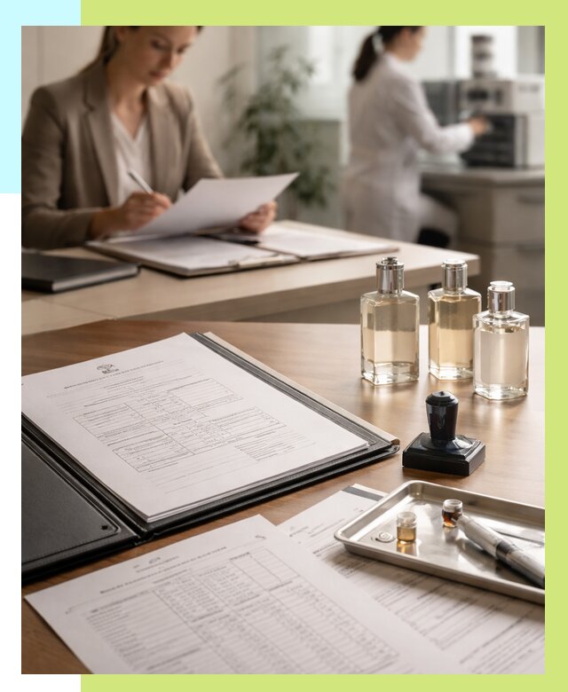 Сертификация парфюмерии в Новокуйбышевске от 15363 р. | Алешин-Нвб