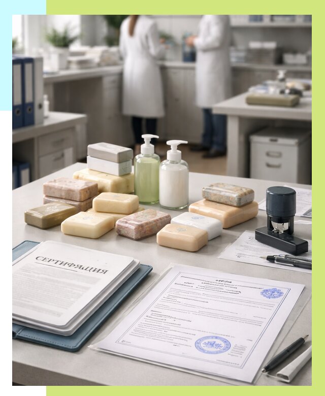 Сертификация мыла и сертификат на мыло в Новокуйбышевске от 12290 | Алешин-Нвб