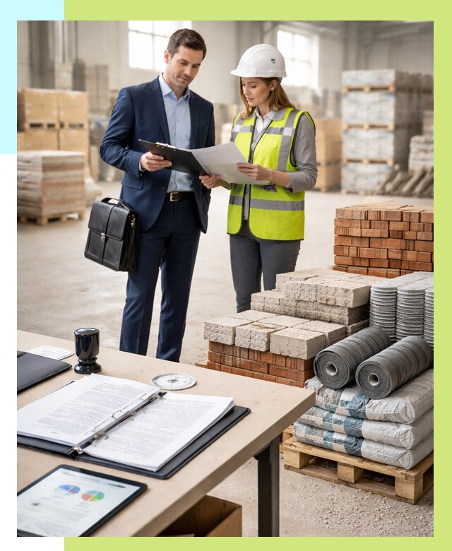 Сертификация строительных материалов в Новокуйбышевске от 20484 р. Алешин-Нвб