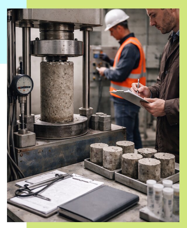 Сертификация бетона в Новокуйбышевске от 30726 р. сертификат | Алешин-Нвб