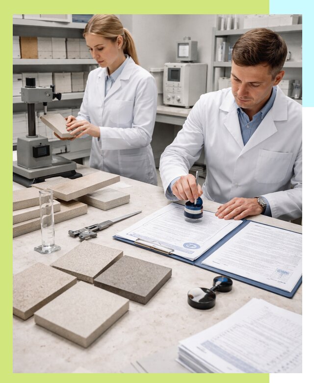 Сертификация плитки и керамики в Новокуйбышевске с документами