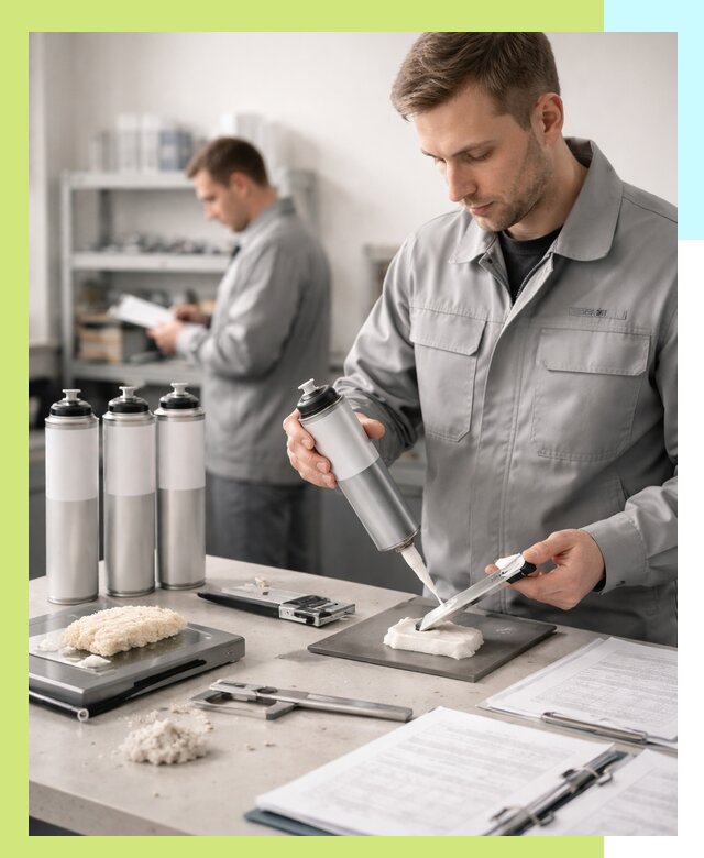 Сертификация монтажной пены и соответствие стандартам в Новокуйбышевске