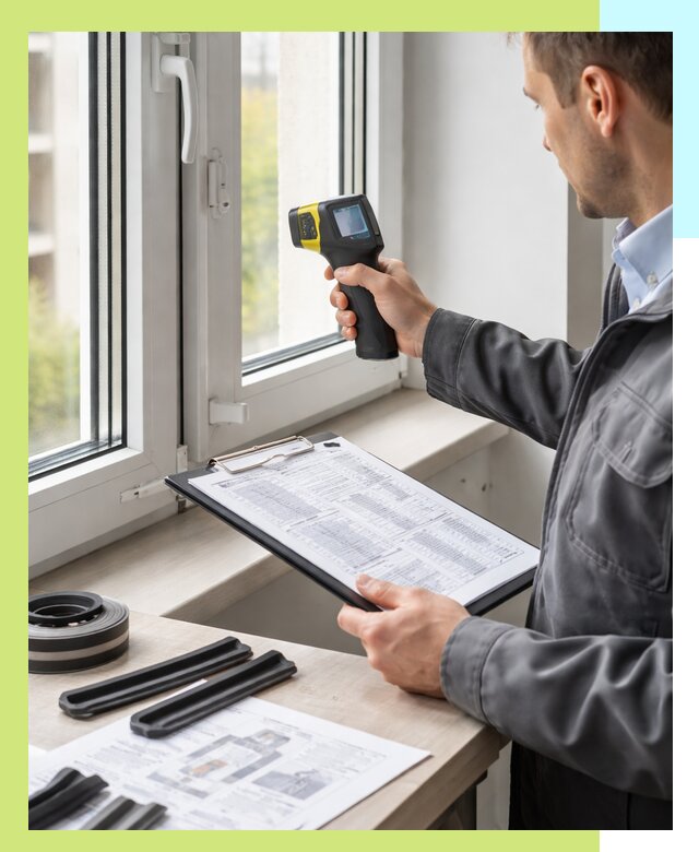 Сертификация окон в Новокуйбышевске: испытания, сертификаты, декларации