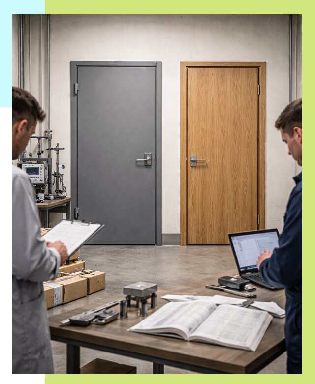 Сертификация дверей в Новокуйбышевске от 8194 р. под ключ | Алешин-Нвб