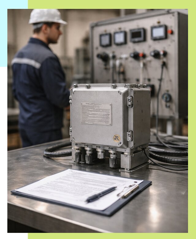 Сертификация взрывозащищенного оборудования в Новокуйбышевске от 35847 р. | Алешин-Нвб