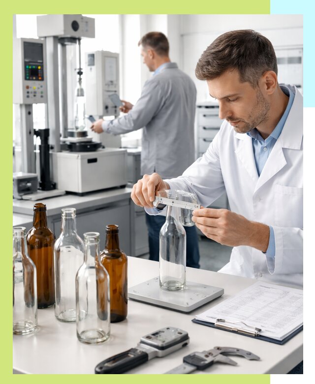 Сертификация стеклянных бутылок и сопутствующей упаковки в Новокуйбышевске