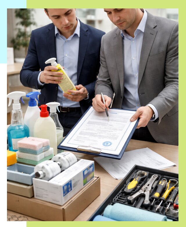 Сертификация хозяйственных товаров в Новокуйбышевске, от 18436 р. |Алешин-Нвб