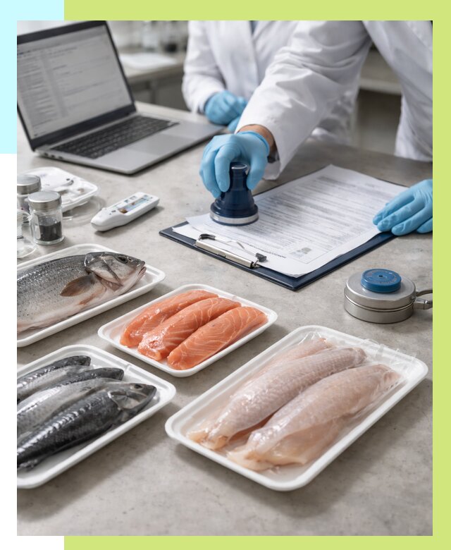 Сертификация рыбы и сертификат в Новокуйбышевске от 15363 р. | Алешин-Нвб