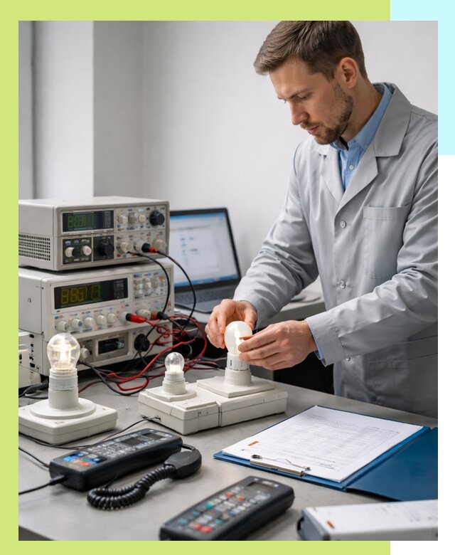 Сертификация ламп и светильников в Новокуйбышевске по нормативам