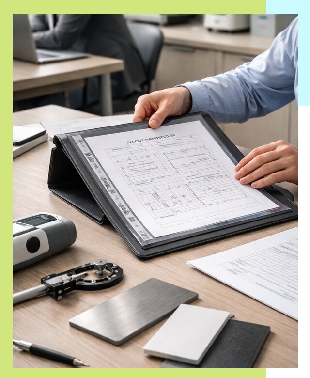 Оформление паспорта материала для продукции в Новокуйбышевске