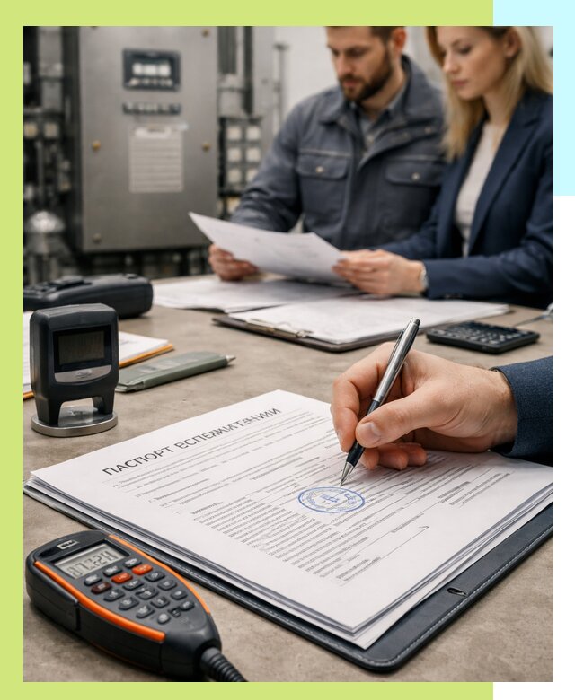 Оформление паспорта эксплуатации оборудования в Новокуйбышевске