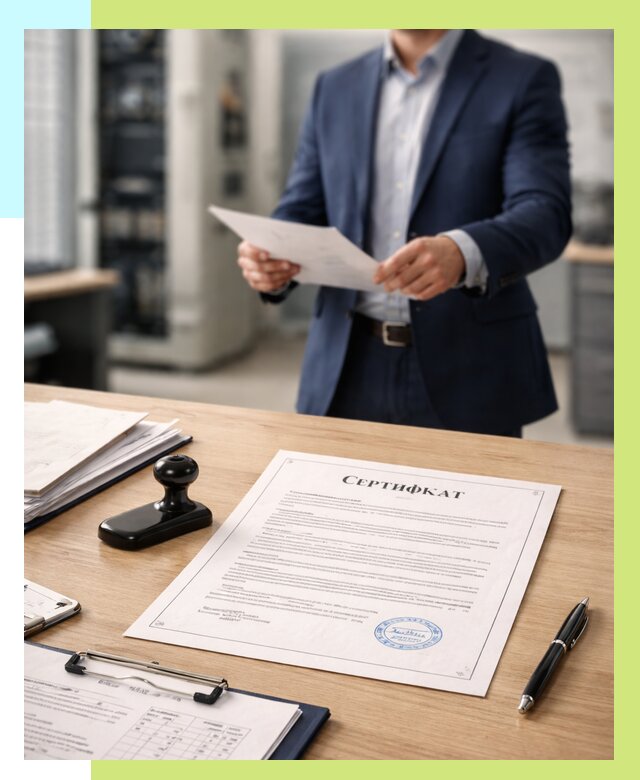 Сертификат на оборудование в Новокуйбышевске от 15363 р. | Алешин-Нвб