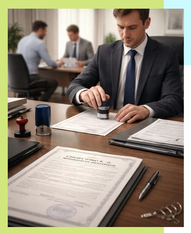 Оформление свидетельства о государственной регистрации в Новокуйбышевске