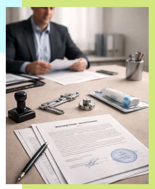 Экспертное заключение на продукцию в Новокуйбышевске от 8706 р. | Алешин-Нвб