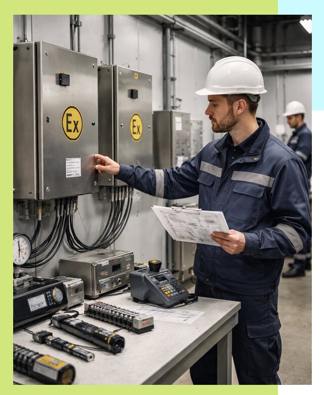 Сертификат взрывозащиты промышленного оборудования в Новокуйбышевске