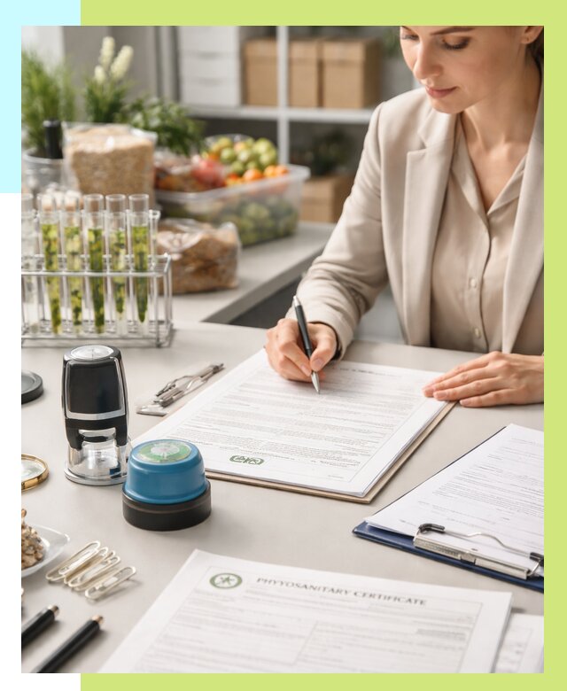 Фитосанитарный сертификат оформить в Новокуйбышевске от 4609 р. | Алешин-Нвб