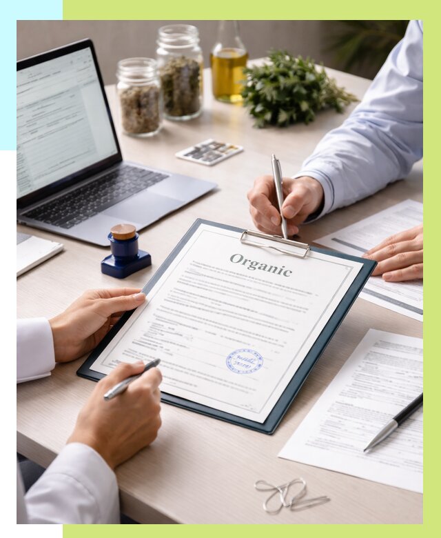 Оформление сертификат органик в Новокуйбышевске от 30726 р. | Алешин-Нвб