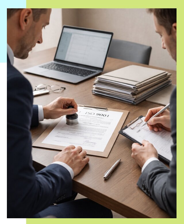 Сертификат ISO 9001 в Новокуйбышевске купить от 81936 р. | Алешин-Нвб