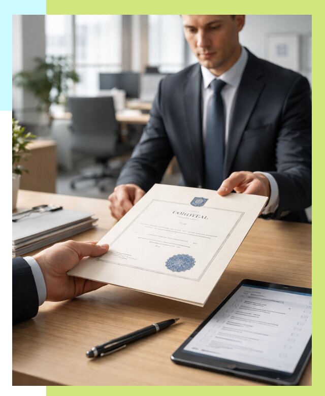 Сертификат ISO 30301 в Новокуйбышевске от 35847 р. | Алешин-Нвб - под ключ