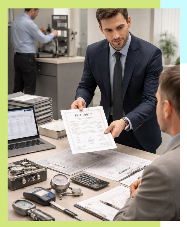 Выдача сертификата ISO 10012 по требованиям метрологии в Новокуйбышевске
