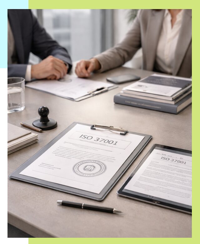Сертификат ISO 37001 в Новокуйбышевске оформить от 122904 р. Алешин-Нвб