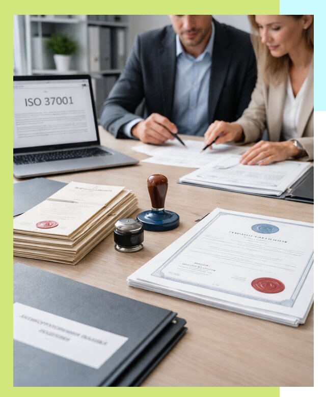 Получение сертификата ISO 37001 по системе борьбы с коррупцией в Новокуйбышевске