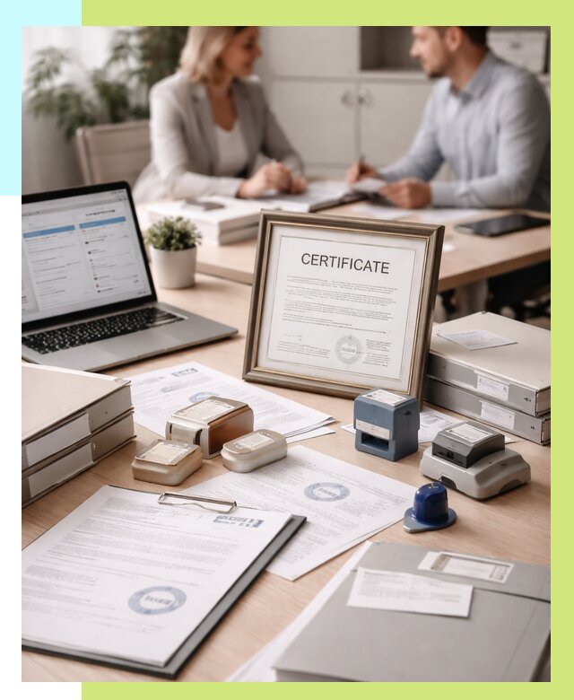 Сертификация компании в Новокуйбышевске от 46089 р. | Алешин-Нвб — заказ