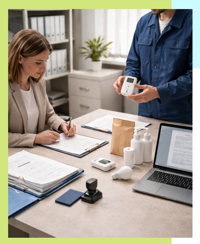 Декларирование продукции в Новокуйбышевске, оформление деклараций